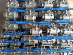 three pieces valve