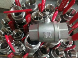 two pieces valve